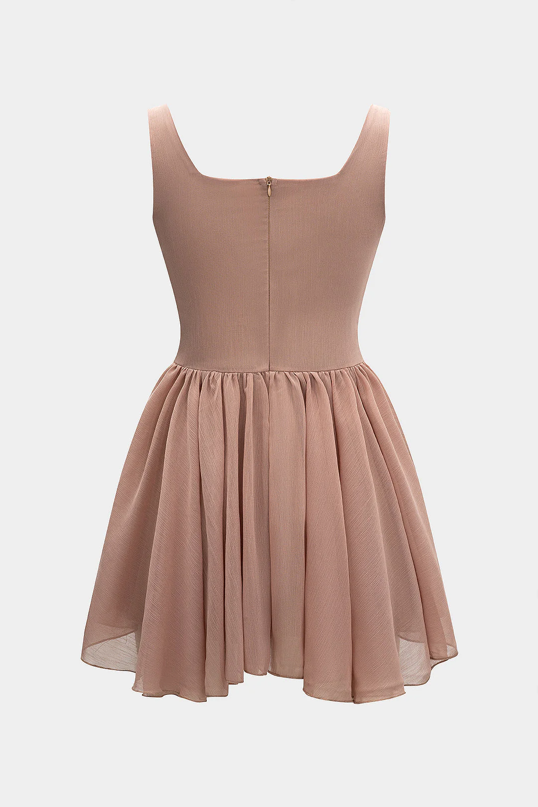 Sleeveless Slip Chiffon Mini Dress